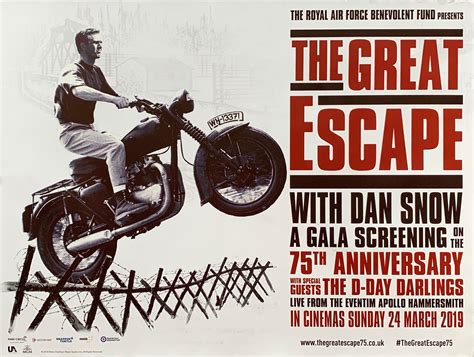 Original The Great Escape Movie Poster Steve Mcqueen John Sturges