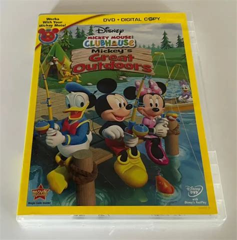 Disney Mickey Mouse Clubhouse “mickeys Great Outdoors” Dvd 500