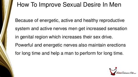 How To Improve Sexual Desire In Men With Herbal Low Libido Treatment