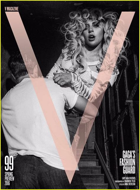 Lady Gaga And Taylor Kinney Strip Down Completely For V Mag Photo