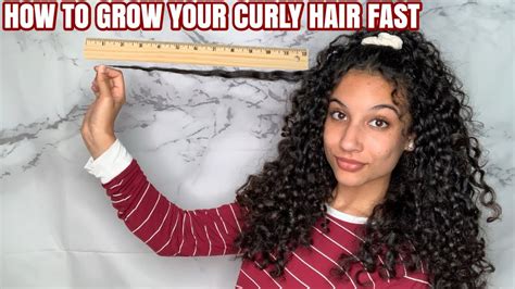 How To Grow Your Curly Hair Fast My Top 10 Tips For Hair Growth Youtube