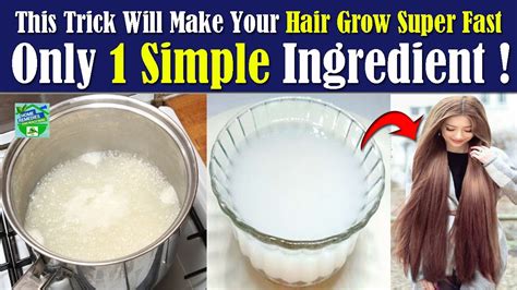 This Trick Will Make Your Hair Grow Super Fast Only 1 Simple