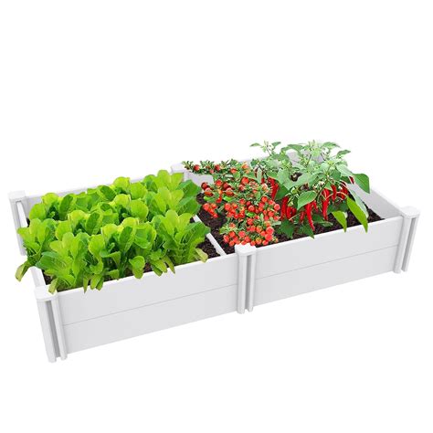 Buy Vinyl Raised Garden Bed Screwless Er Box For Gardening Whelping