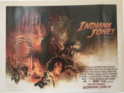 Indiana Jones And The Dial Of Destiny Poster Twitter