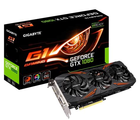 Gigabyte Announces Geforce Gtx 1080 G1 Gaming Video Card