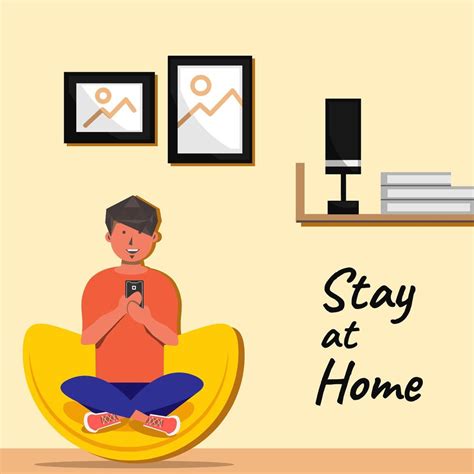 Stay At Home 1040186 Download Free Vectors Clipart Graphics And Vector Art