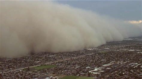 Towering Dust Storm Smothers Phoenix Area Newscenterd