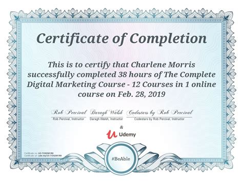 In our list of the top 25 online courses in malaysia, you'll find a diverse range of topics, as well as over the last couple of years, the malaysian government has worked to improve ict in the country and start to digitise education. Udemy Course Completion Certificate | Udemy | Course ...