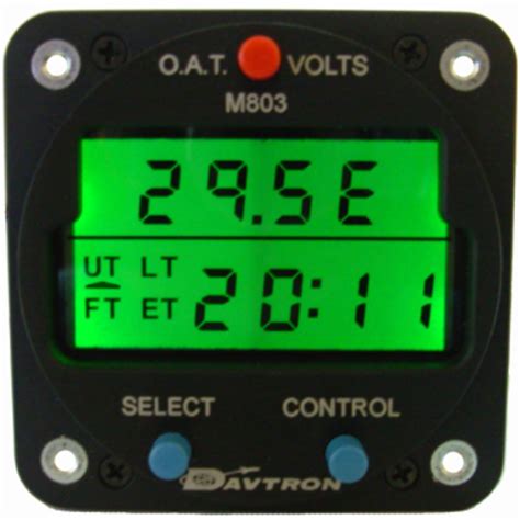 M803 Digital Clock Avionics And Supplies