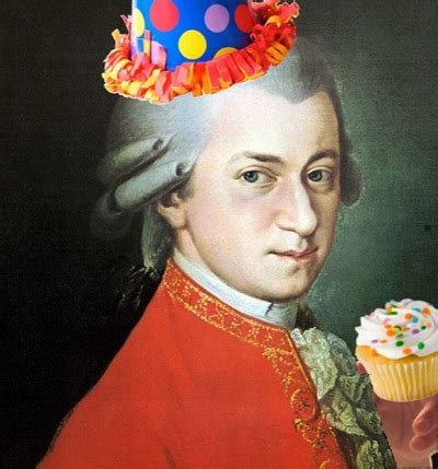 The meme's caption, i told her it was mozart, refers to a myth known as the mozart effect, wherein playing classical music for a baby will make them on august 20th, 2015, tumblr user rontheronin3 posted one of the most popular variations of the meme, which replaced the kanye album with a. Memorial Music: Happy Birthday, Mozart!
