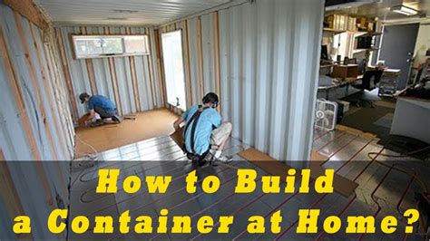 Build A Container Home Review How To Build A Container Home Youtube