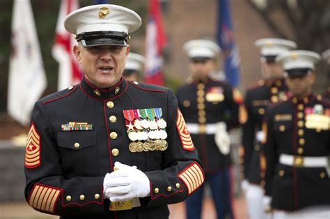 Marines Welcome New Sergeant Major Article The United States Army