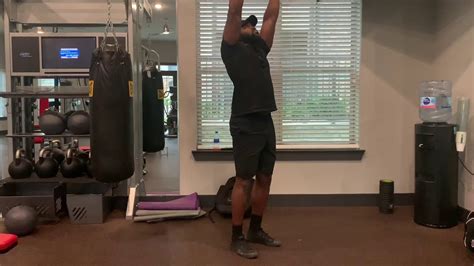 Standing Dumbbell Curl To Overhead Press Youtube