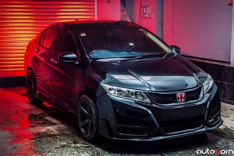 Black Honda City Modified Malaykiews