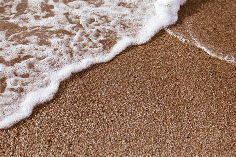 Sand With Wave Foam Free Stock Photo Public Domain Pictures