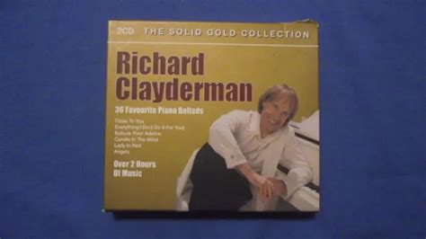Richard Clayderman The Golden Collection For Sale Picclick Uk