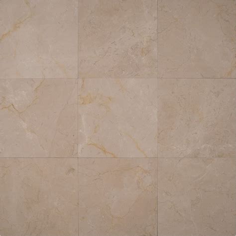 Crema Marfil Select 12x12 Polished Marble Tile