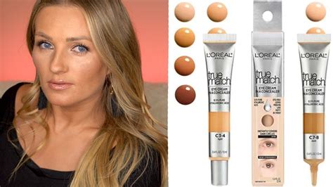 Loreal True Match Eye Cream In A Concealer Review And Wear Test Youtube