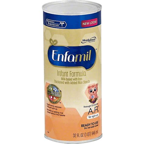 Enfamil Concentrated Liquid Infant Formula Milk Based Baby Formula