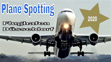 Der düsseldorfer flughafen ist einer der größten flughäfen in deutschland. Plane Spotting am Flughafen Düsseldorf - YouTube