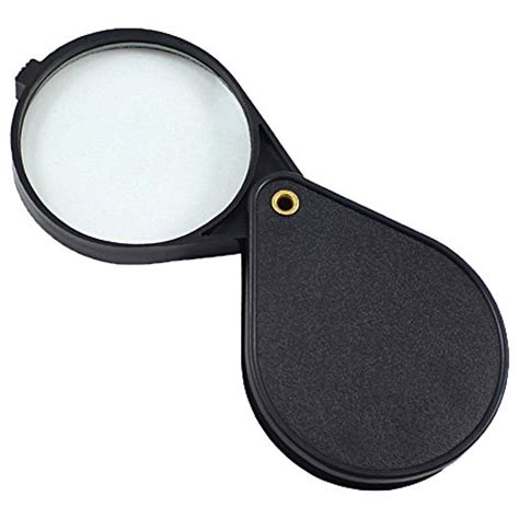 10x 2 Folding Pocket Magnifier Loupe Magnifying Glass Lens You Can