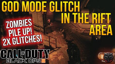 Call Of Duty Black Ops 3 Zombies Glitches Shadow Of Evil Rift 2x God Mode Glitch And Pile Up