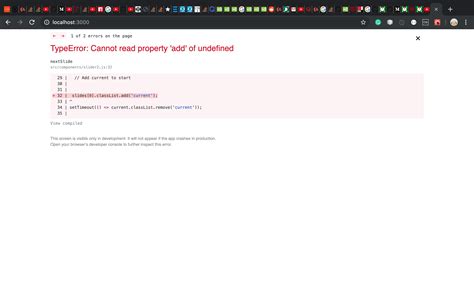 Javascript Typeerror Cannot Read Property Add Of Undefined Stack