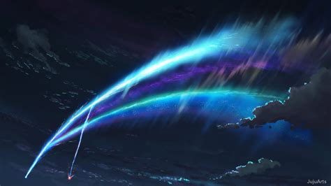 My Own Version Of The Tiamat Comet From Kimi No Na Wa Rartph