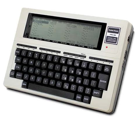 Tandyradio Shack Model 100 Portable Computer