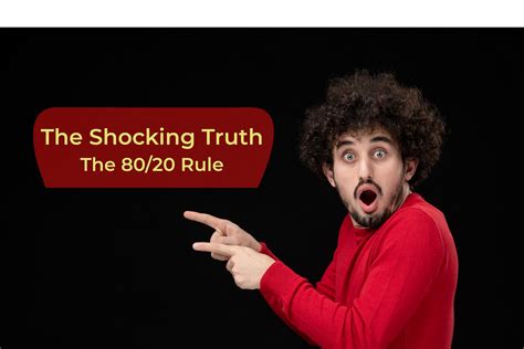the shocking truth the 80 20 rule unveiled by sera publishing medium