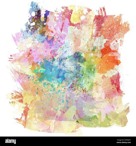 Abstract Background With Watercolour Splash Effect Stock Photo Alamy