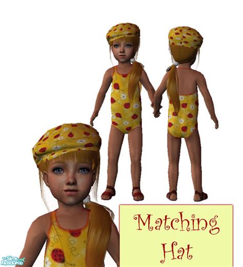 The Sims Resource Toddler Swimsuit 64fe11f July7hat1