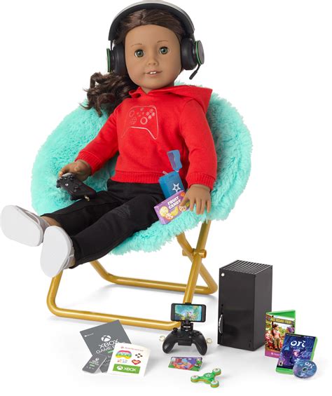 Ages 6 American Girl Xbox Gaming Set In Good Quality Americangirl