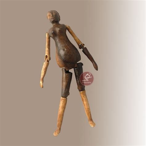 ancient roman toys and games articulated doll from grottarossa