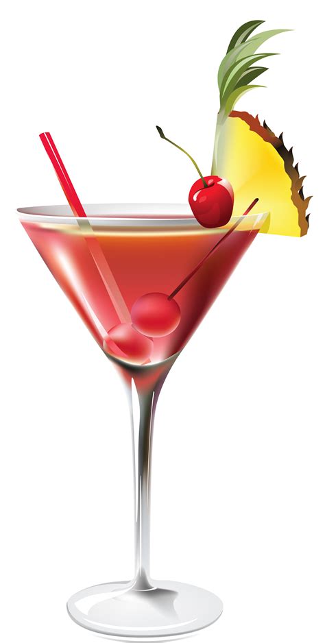 Cocktail PNG Transparent Image | Clip art, Cocktails clipart, Cocktail art