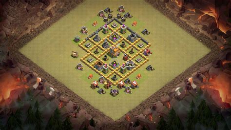 Best ultimate th5 hybrid/trophydefense base 2020!! Best Base for Town Hall 7 Clash of Clans | TH7 COC Best Base