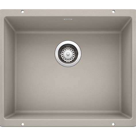 The Precis 2088 Granite Single Basin Undermount Kitchen Sink In