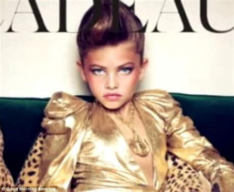 10 Year Old Vogue Model Ignites Controversy