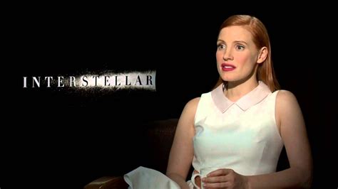 Interstellar Jessica Chastain Interview Youtube