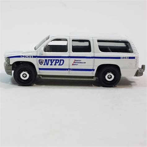 Matchbox Limited Nueva York Color Blanco Nypd Police 2000che Cuotas