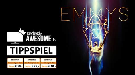 Das Große Emmy Tippspiel 2014 Amazon Gutscheine Zu Gewinnen Seriesly Awesome