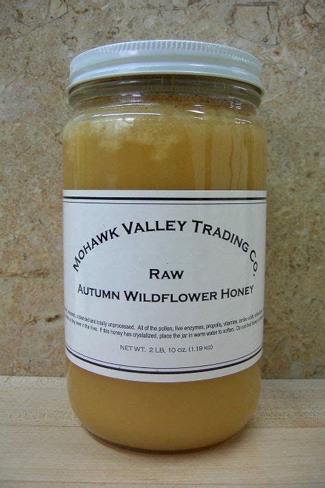Raw Autumn Wildflower Honey 2lb 10oz Honey Trivia A Hive Of Bees