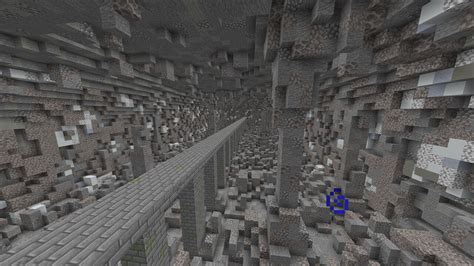 Cave Bridge Arena In 4 Sizes Minecraft Map