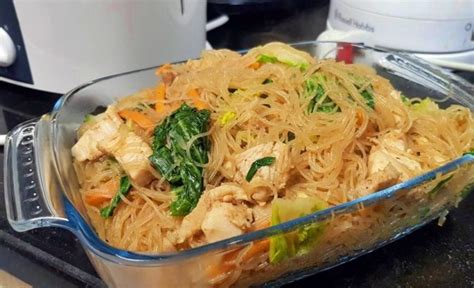 Filipino Pancit Bihon Recipe Rice Noodles Dubai Ofw
