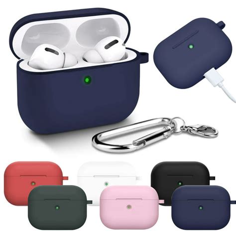 Eeekit Case Compatible With Airpods Pro Case Silicone Wireless Earbuds