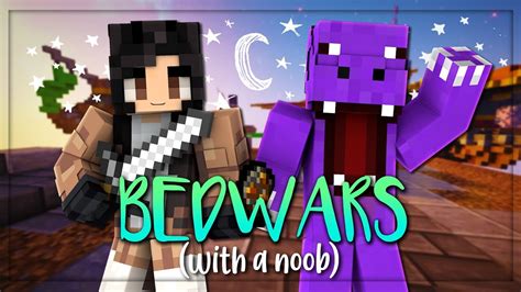 Carrying My Noob Friend In Bedwars Youtube