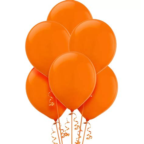 Orange Peel Latex Balloons 12in 15ct Party City