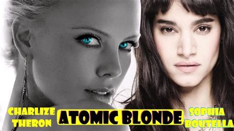 Charlize Theron Atomic Blonde Sofia Boutella Celebrity Lesbian Scene Mainstream Movie 2017