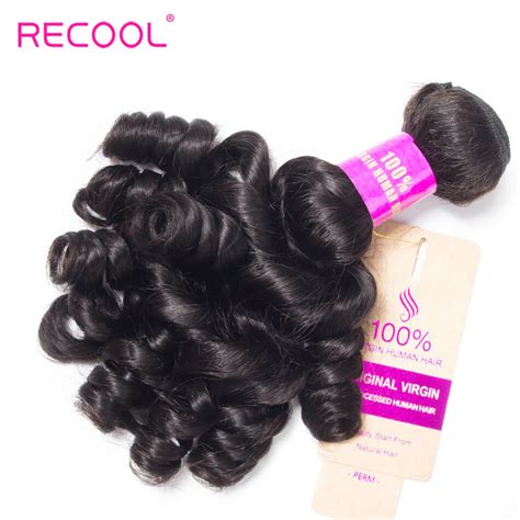 Wholesale Virgin Brazilian Bouncy Curly Wave PCS Lots Recool Hair