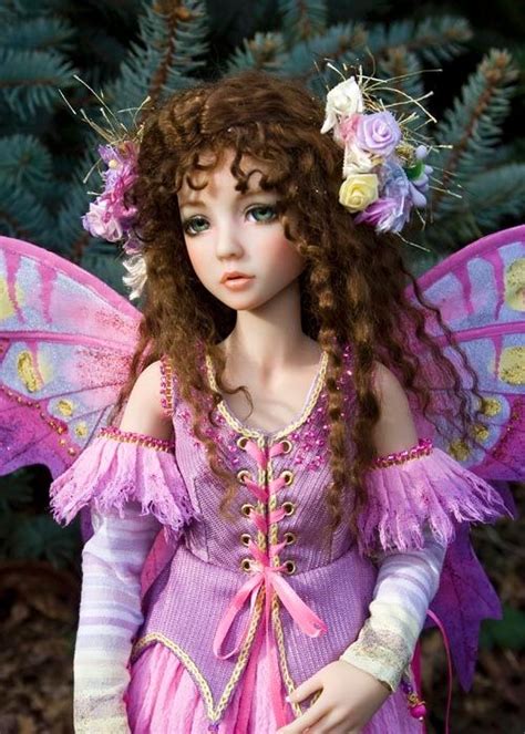 Flora Msd Gallery 2012 Antique Lilac Fairy Dolls Fantasy Doll